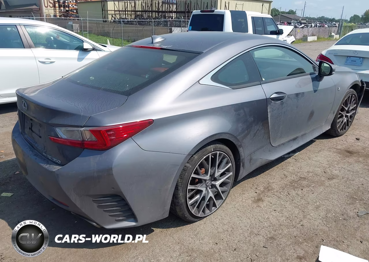 2015 Lexus Rc 350 VIN:JTHSE5BCXF5003142 - 4