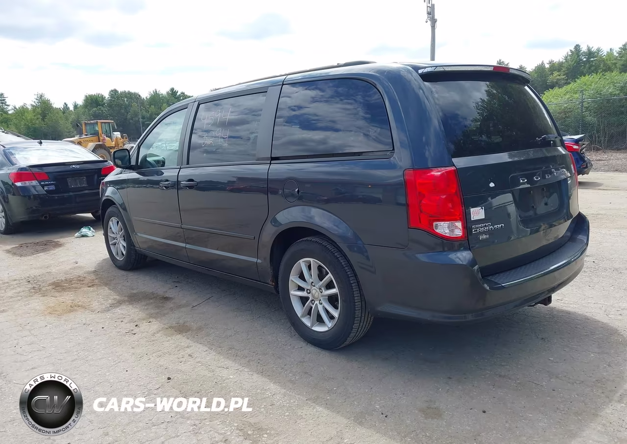 2013 Dodge Grand Caravan Sxt VIN:2C4RDGCG0DR607783 - 3