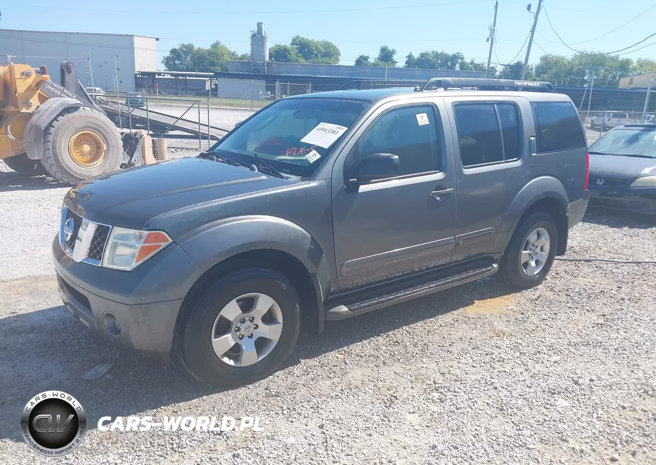2007 Nissan Pathfinder S VIN:5N1AR18U07C628023 - 2
