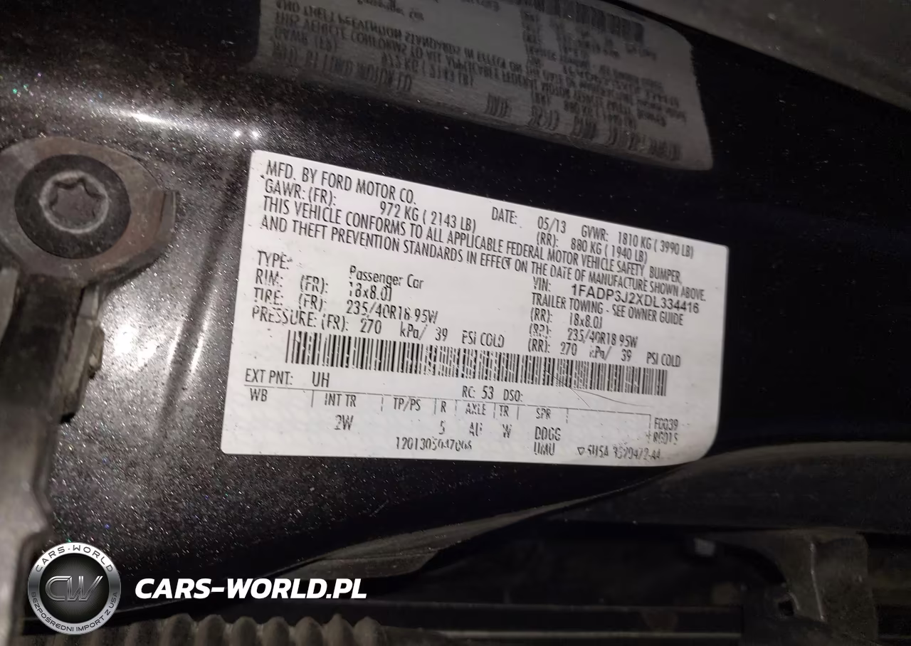 2013 Ford Focus Titanium VIN:1FADP3J2XDL334416 - 9
