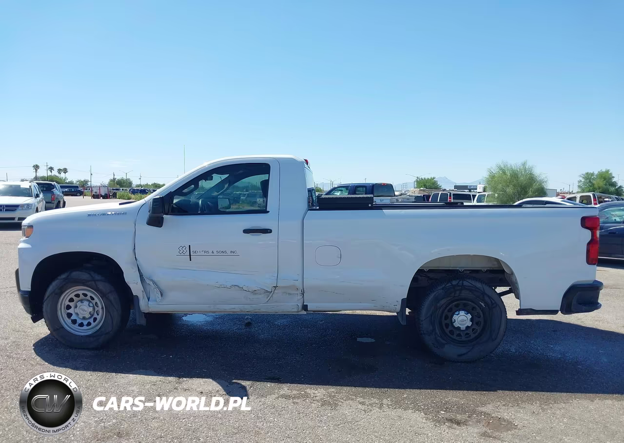 2020 Chevrolet Silverado 1500 2Wd Long Bed Wt VIN:3GCNWAEF7LG206066 - 14