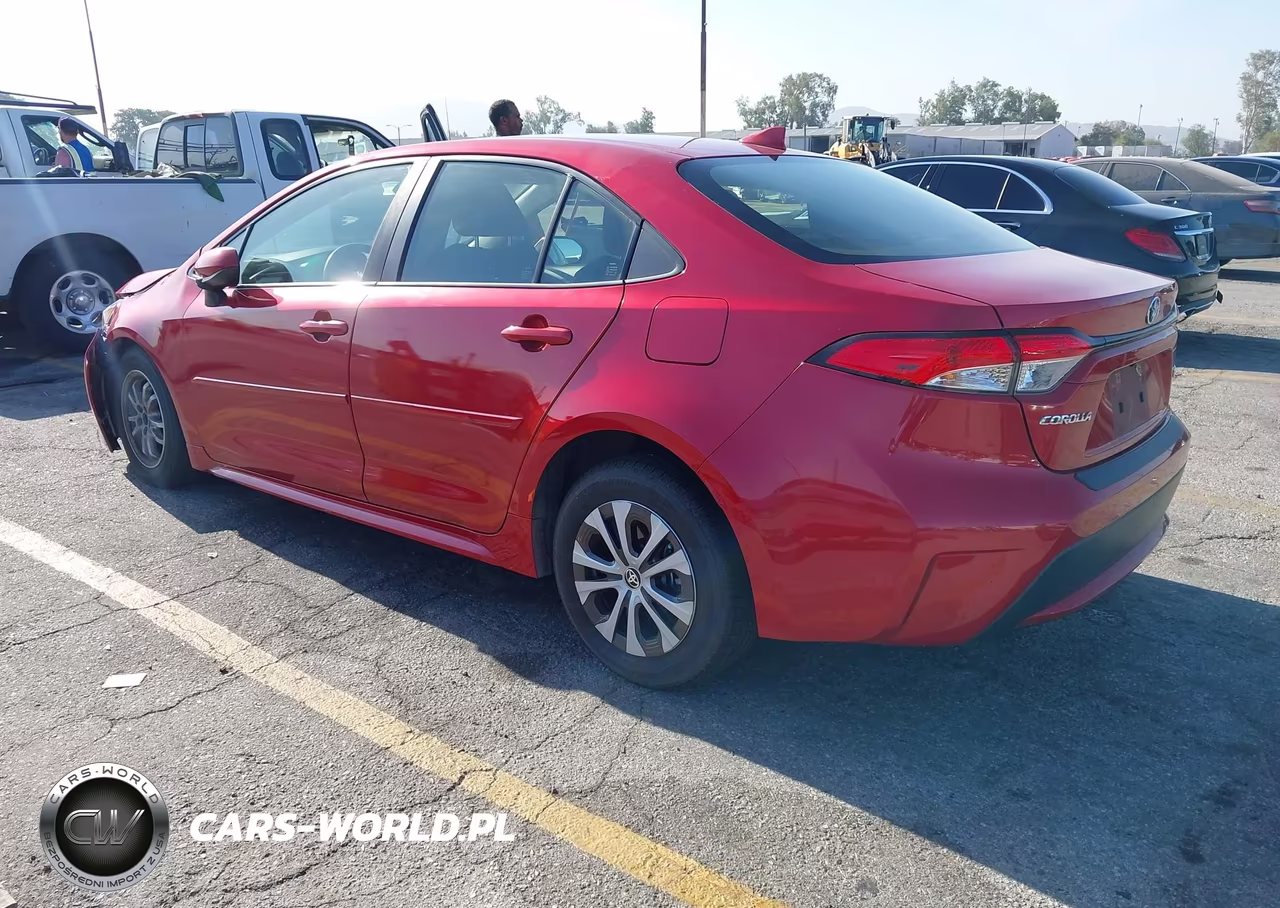 2021 Toyota Corolla Hybrid Le VIN:JTDEAMDE0MJ020331 - 3