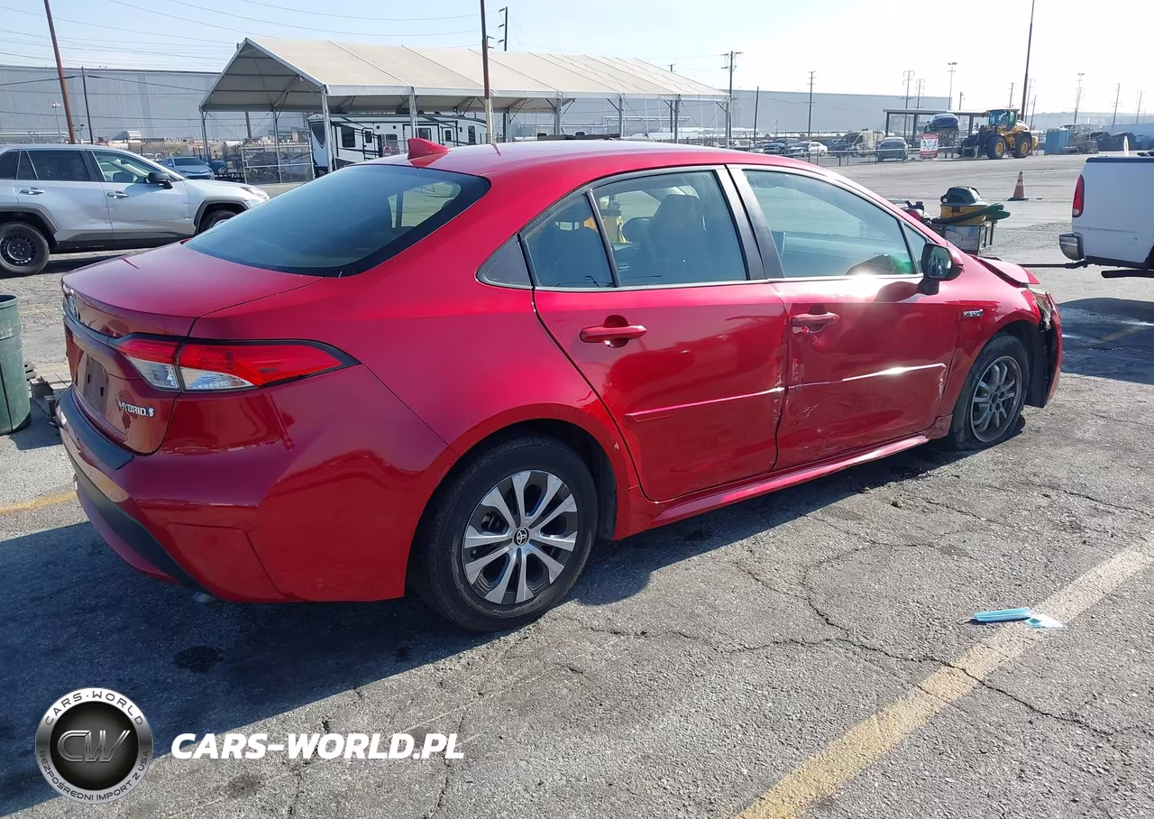 2021 Toyota Corolla Hybrid Le VIN:JTDEAMDE0MJ020331 - 4