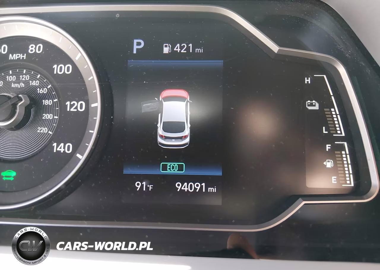 2020 Hyundai Ioniq Hybrid Blue VIN:KMHC65LC2LU232980 - 19