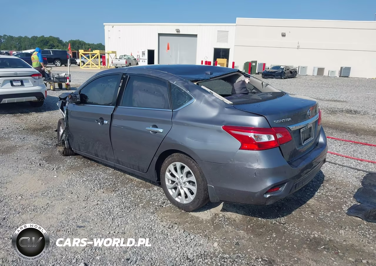 2018 Nissan Sentra Sv VIN:3N1AB7APXJL657916 - 3