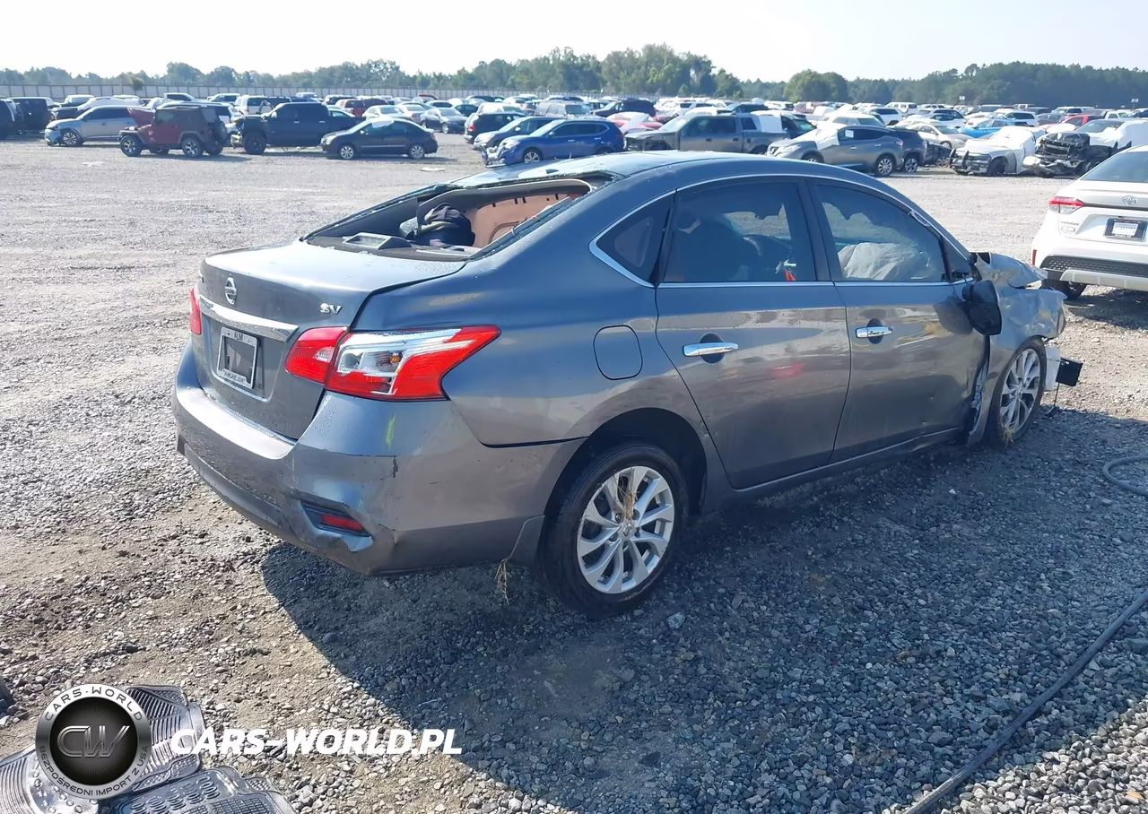 2018 Nissan Sentra Sv VIN:3N1AB7APXJL657916 - 4