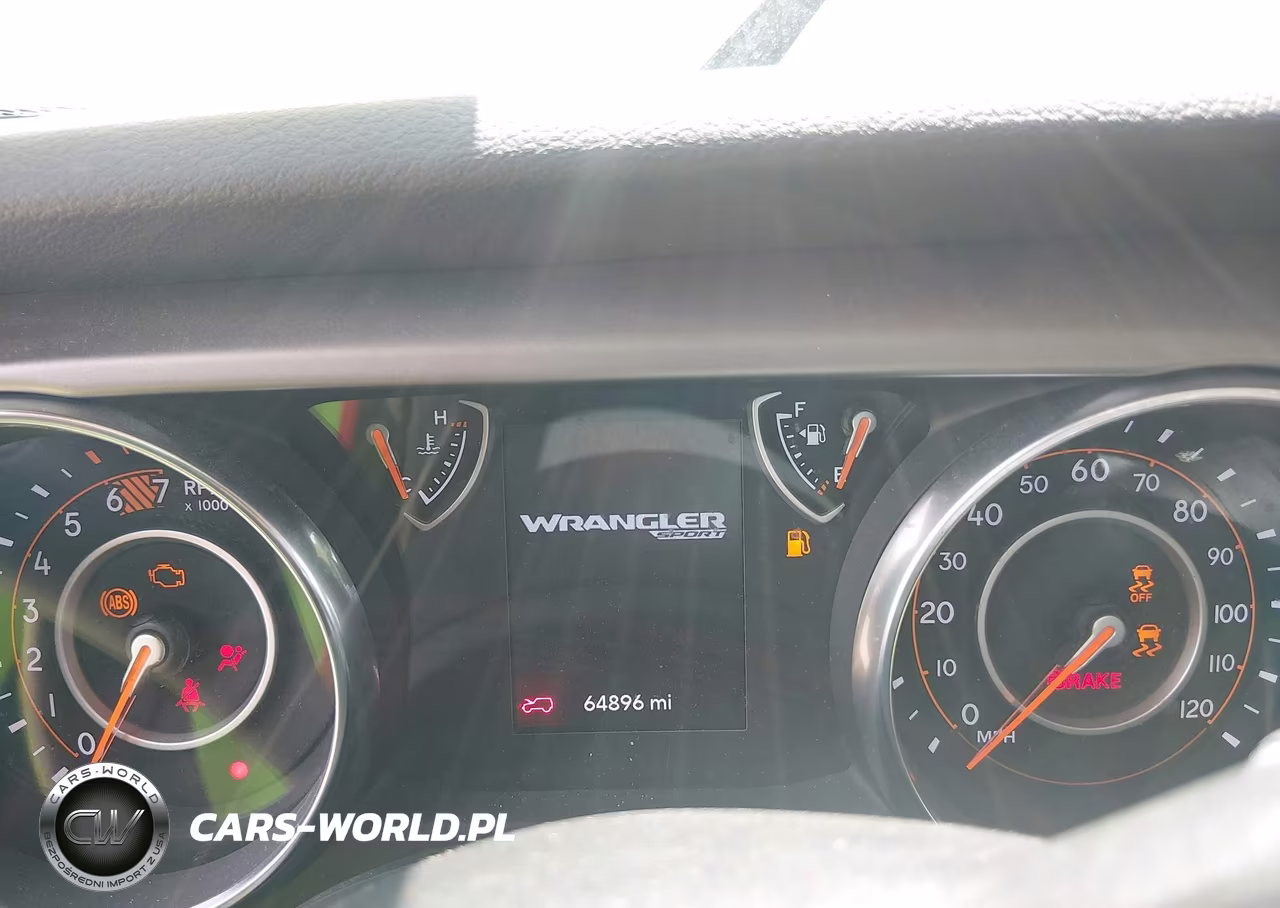 2019 Jeep Wrangler Sport S 4X4 VIN:1C4GJXAN3KW535547 - 7