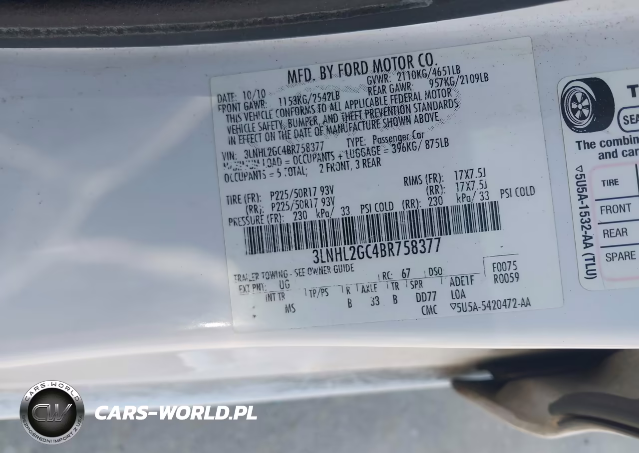 2011 Lincoln Mkz VIN:3LNHL2GC4BR758377 - 9