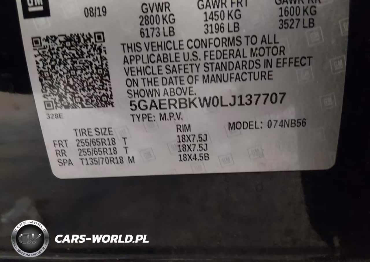 2020 Buick Enclave Fwd Essence VIN:5GAERBKW0LJ137707 - 9