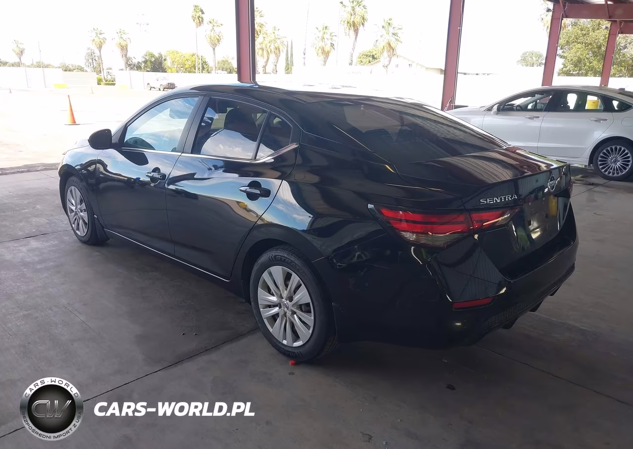 2020 Nissan Sentra S Xtronic Cvt VIN:3N1AB8BV6LY231410 - 3