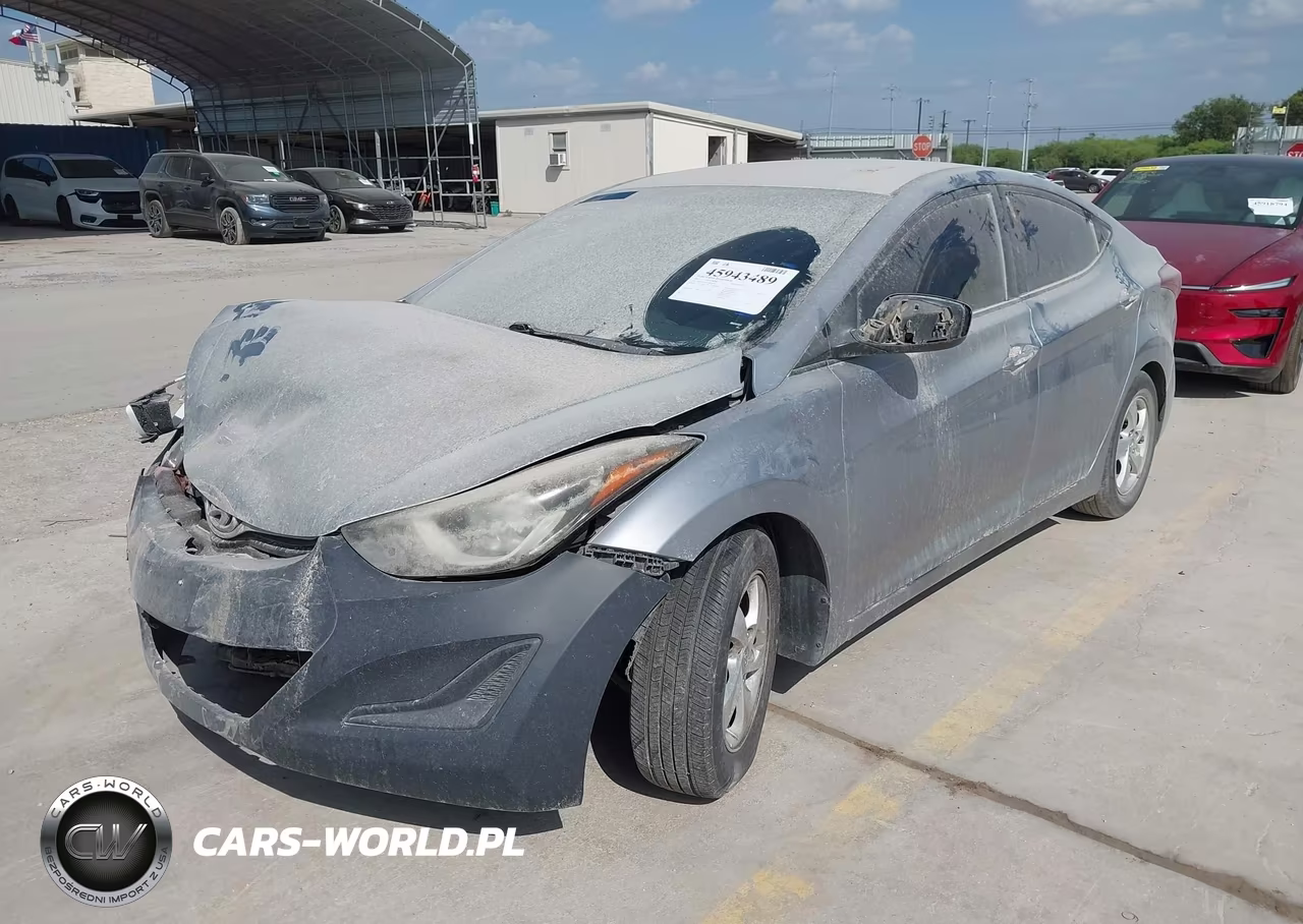 2015 Hyundai Elantra Se VIN:5NPDH4AE1FH565574 - 2