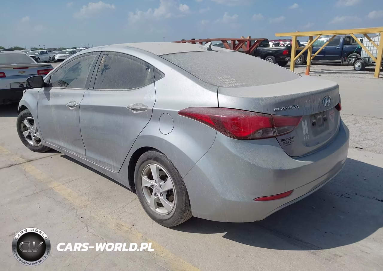 2015 Hyundai Elantra Se VIN:5NPDH4AE1FH565574 - 3