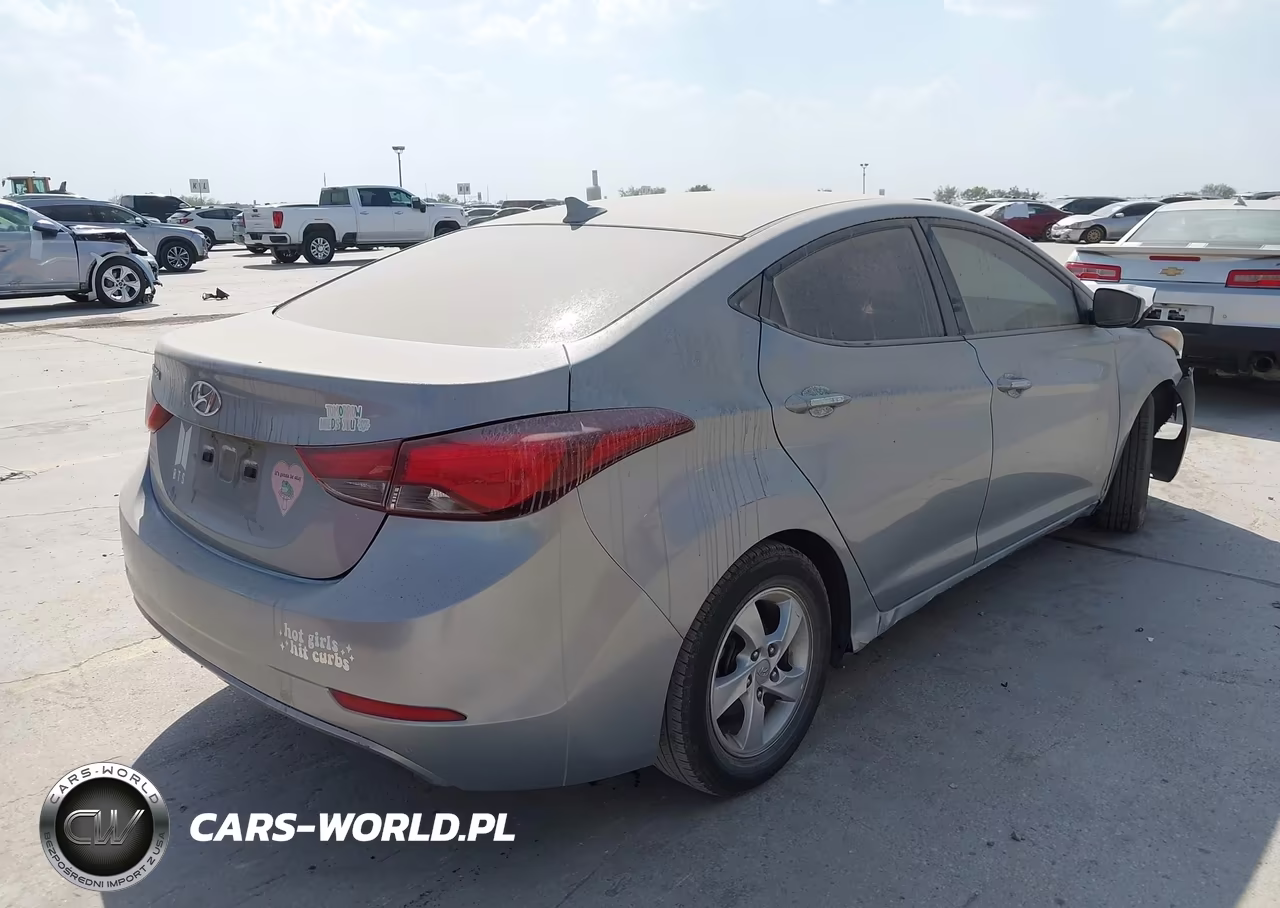 2015 Hyundai Elantra Se VIN:5NPDH4AE1FH565574 - 4