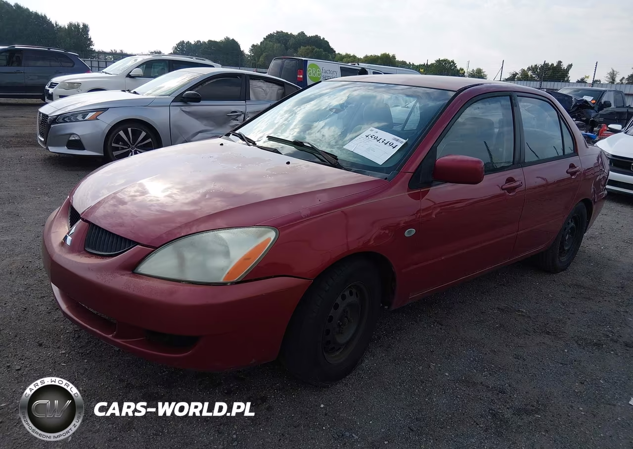 2005 Mitsubishi Lancer Es VIN:JA3AJ26E75U036184 - 2