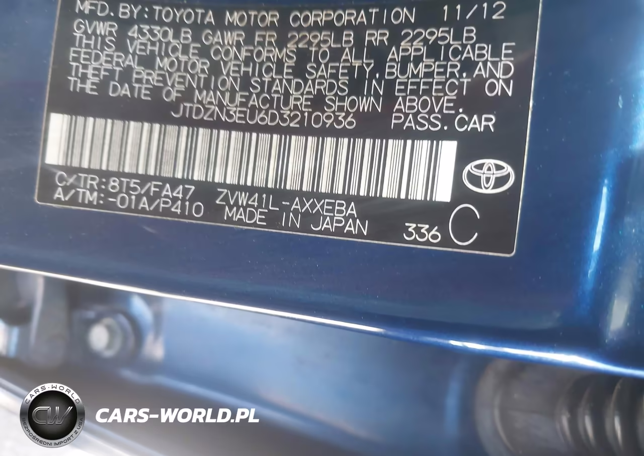 2013 Toyota Prius V Three VIN:JTDZN3EU6D3210936 - 9