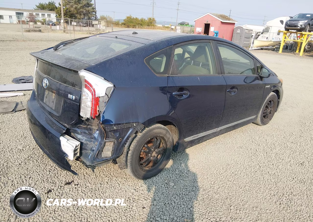 2012 Toyota Prius Two VIN:JTDKN3DU6C1534840 - 4