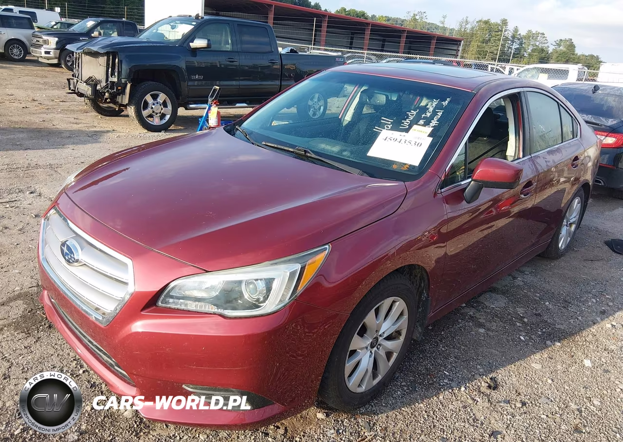 2015 Subaru Legacy 2.5I Premium VIN:4S3BNAD6XF3007009 - 2