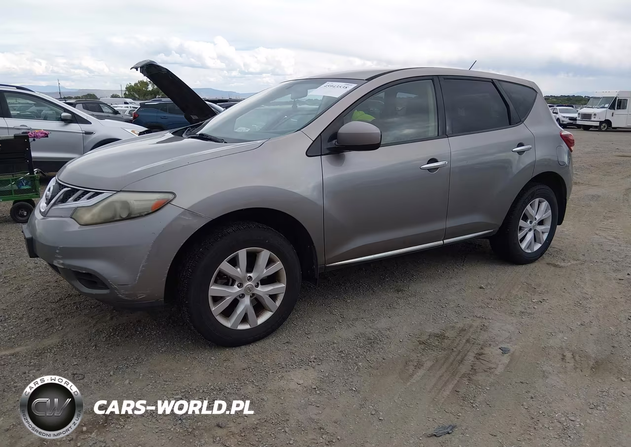 2012 Nissan Murano S VIN:JN8AZ1MW6CW204063 - 2