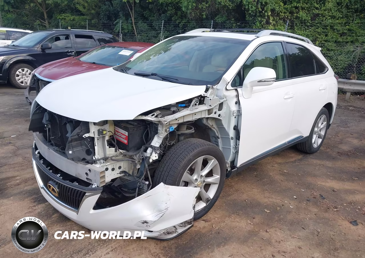 2012 Lexus Rx 350 VIN:2T2ZK1BA0CC080225 - 2