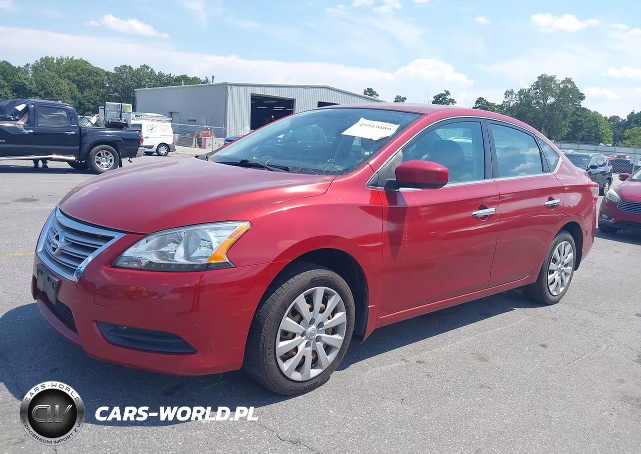 2014 Nissan Sentra Sv VIN:3N1AB7AP5EY323057 - 2