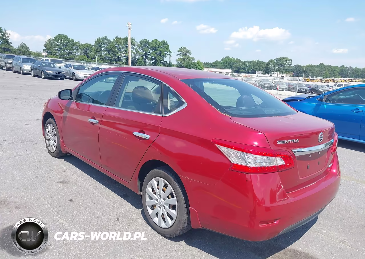 2014 Nissan Sentra Sv VIN:3N1AB7AP5EY323057 - 3