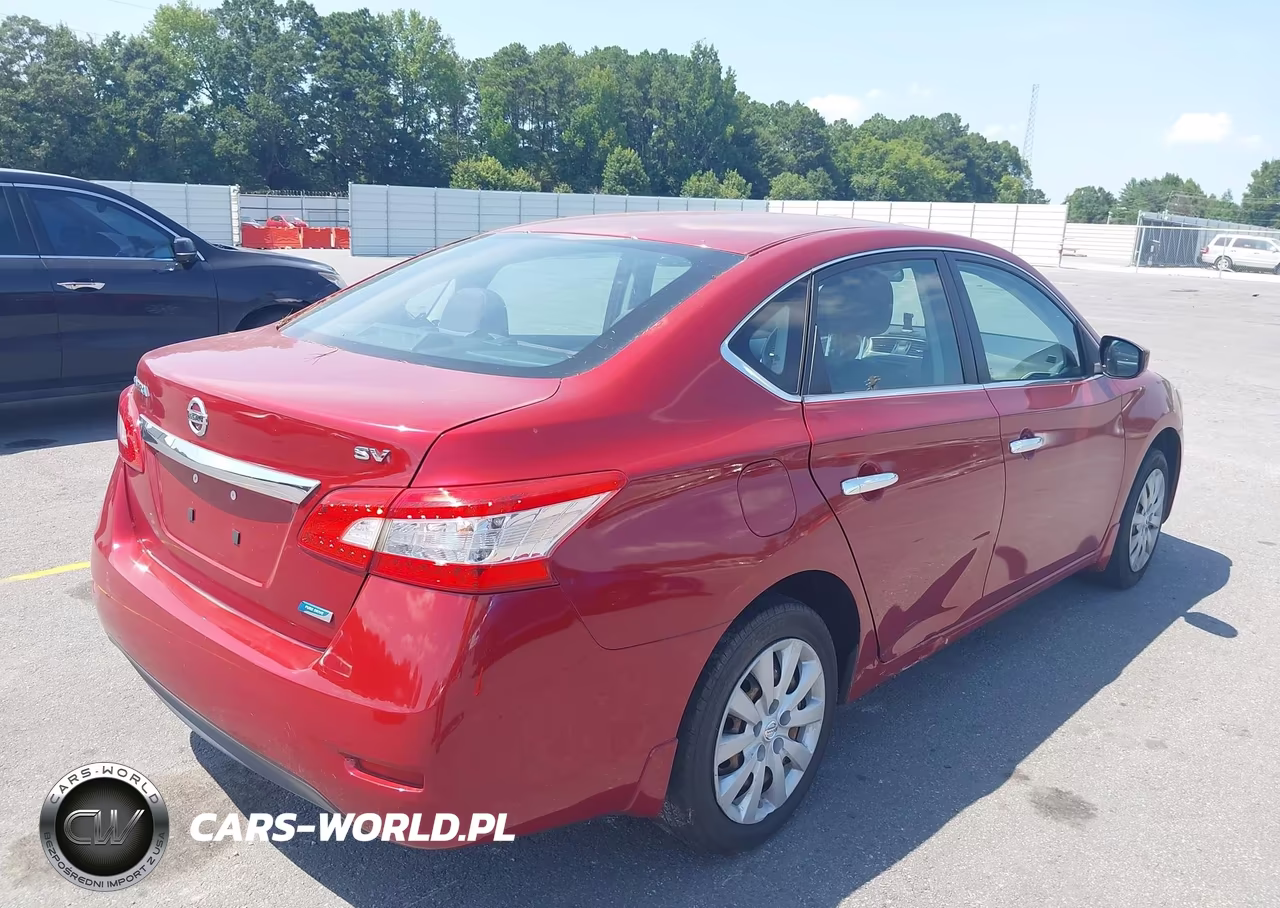 2014 Nissan Sentra Sv VIN:3N1AB7AP5EY323057 - 4