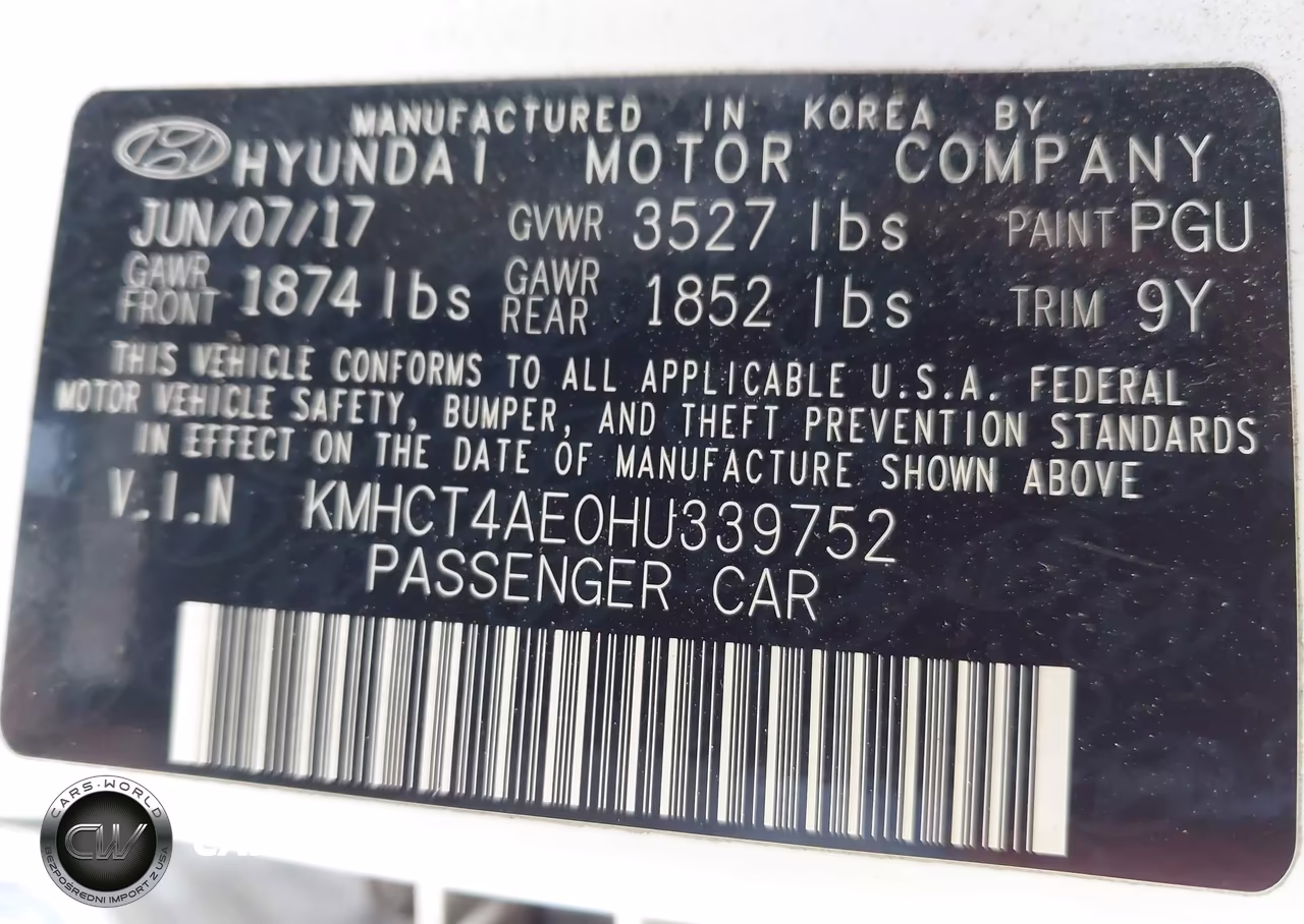 2017 Hyundai Accent Se VIN:KMHCT4AE0HU339752 - 9