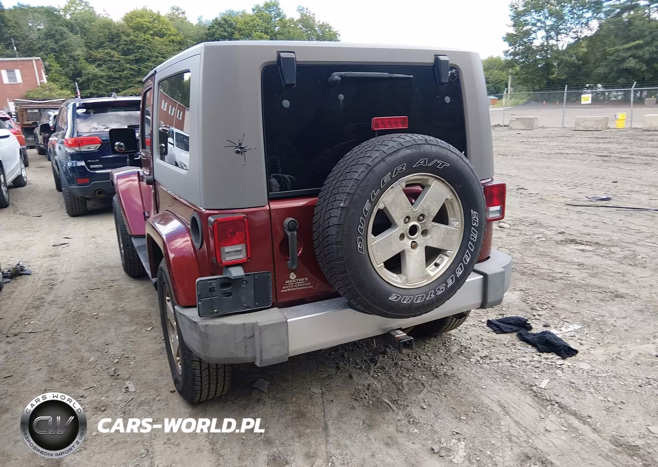 2008 Jeep Wrangler Sahara VIN:1J4FA54178L589611 - 3