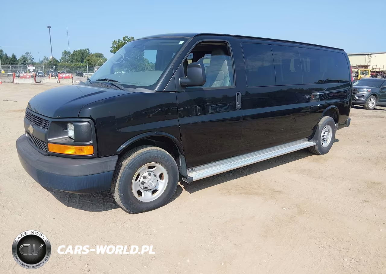 2014 Chevrolet Express 3500 Ls VIN:1GAZGZFG2E1208046 - 2