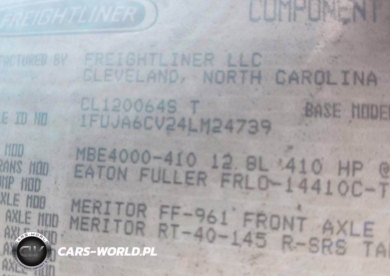 2004 Freightliner Conventional Columbia VIN:1FUJA6CV24LM24739 - 13
