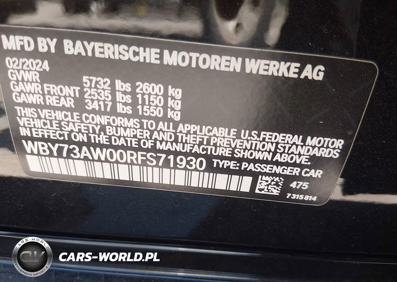 2024 BMW I4 Gran Coupe Edrive40 VIN:WBY73AW00RFS71930 - 9