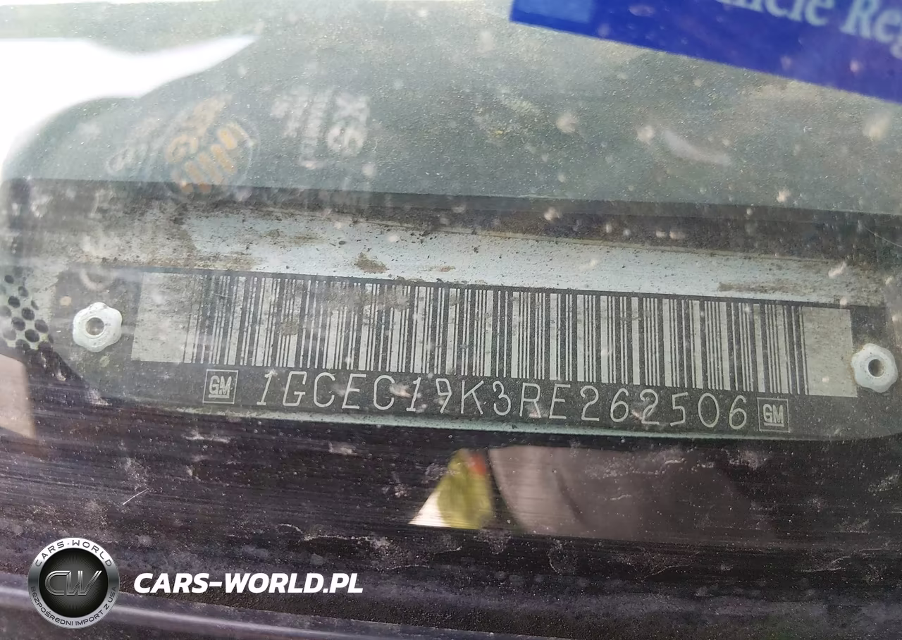 1994 Chevrolet Gmt-400 C1500 VIN:1GCEC19K3RE262506 - 9