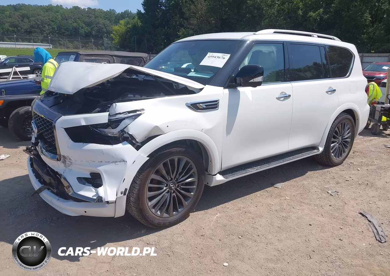 2024 Infiniti Qx80 Sensory Awd VIN:JN8AZ2BE1R9331407 - 2