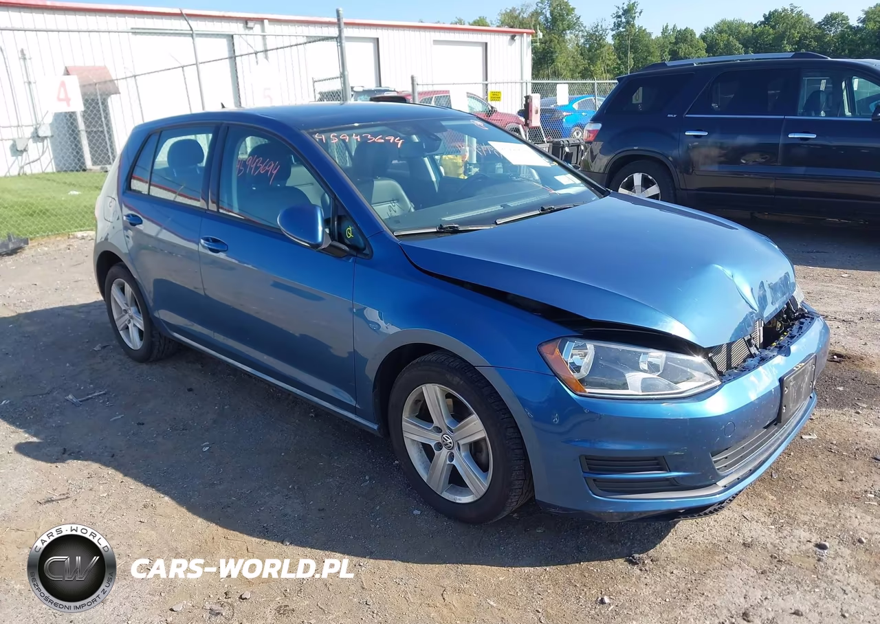 2017 Volkswagen Golf Tsi S 4-Door-Tsi Se 4-Door-Tsi Sel 4-Door-Tsi Wolfsburg Edition 4-Door VIN:3VW217AUXHM034260 - 1