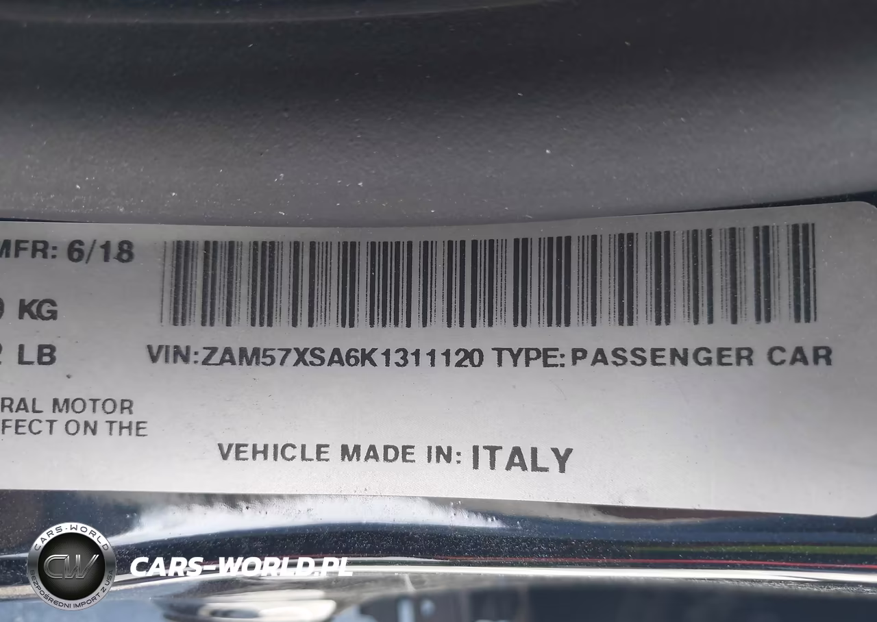2019 Maserati Ghibli VIN:ZAM57XSA6K1311120 - 9