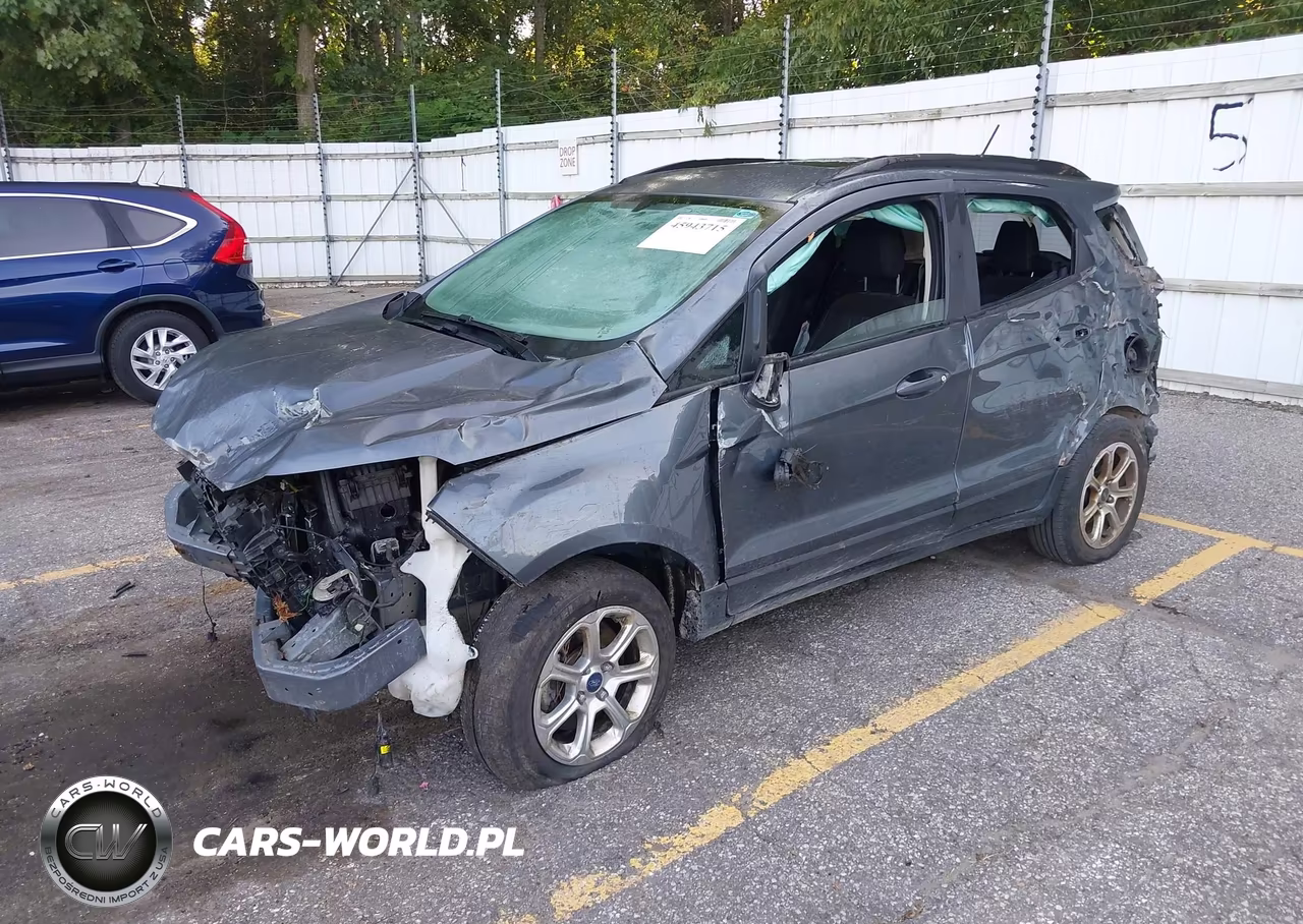2018 Ford Ecosport Se VIN:MAJ6P1UL6JC249165 - 2