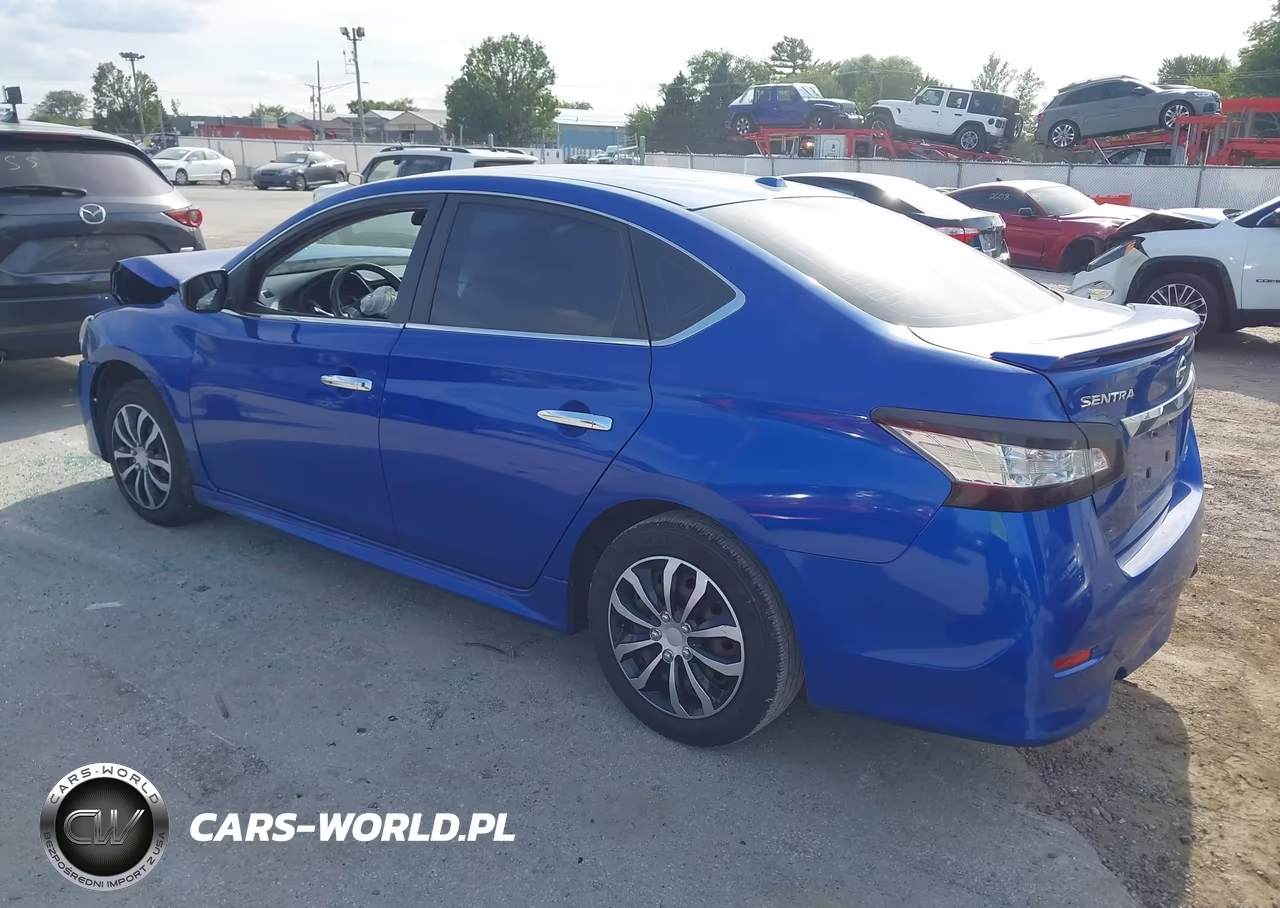 2013 Nissan Sentra Sr VIN:3N1AB7AP9DL765657 - 3