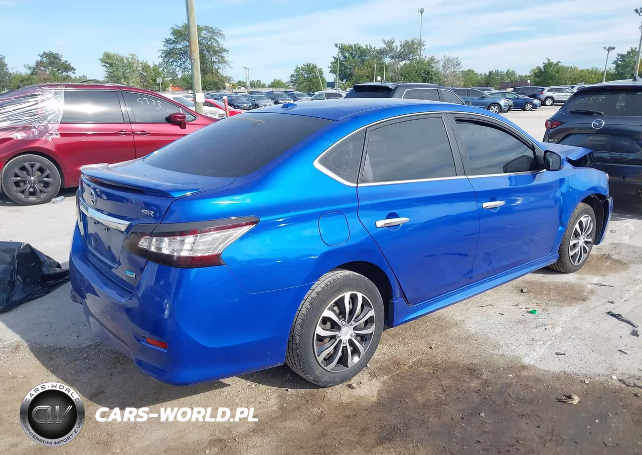 2013 Nissan Sentra Sr VIN:3N1AB7AP9DL765657 - 4