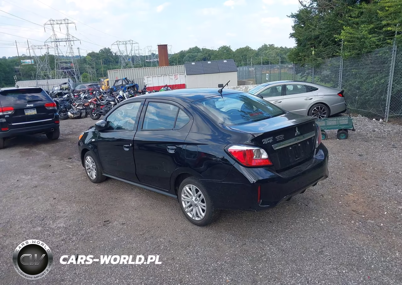 2024 Mitsubishi Mirage G4 Black Edition-Es-Le VIN:ML32FUFJ7RHF01177 - 3