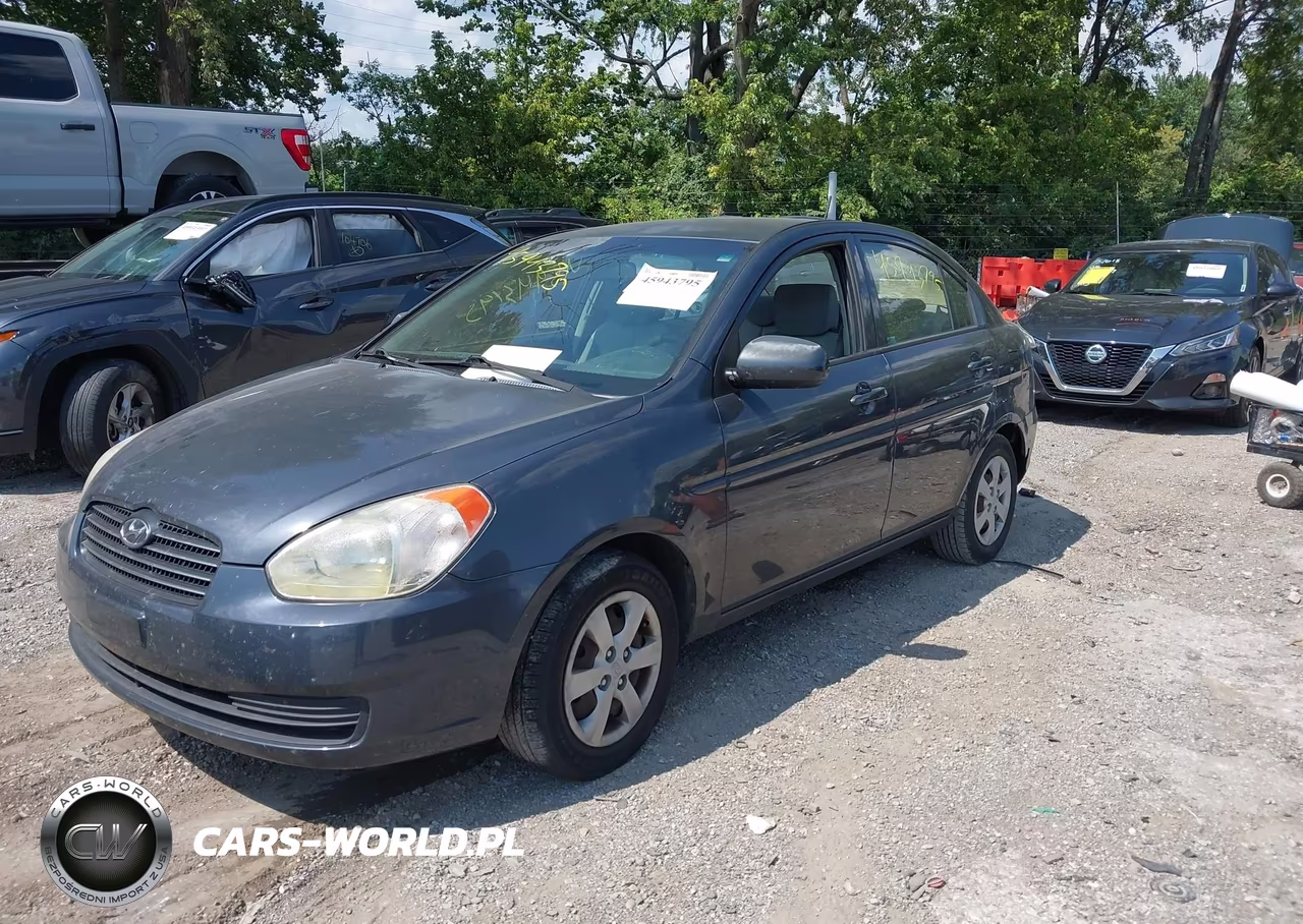 2010 Hyundai Accent Gls VIN:KMHCN4ACXAU487017 - 2