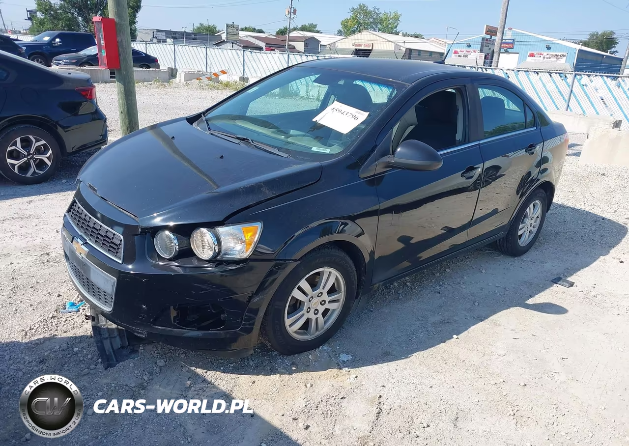 2012 Chevrolet Sonic 2Lt VIN:1G1JC5SHXC4204421 - 2
