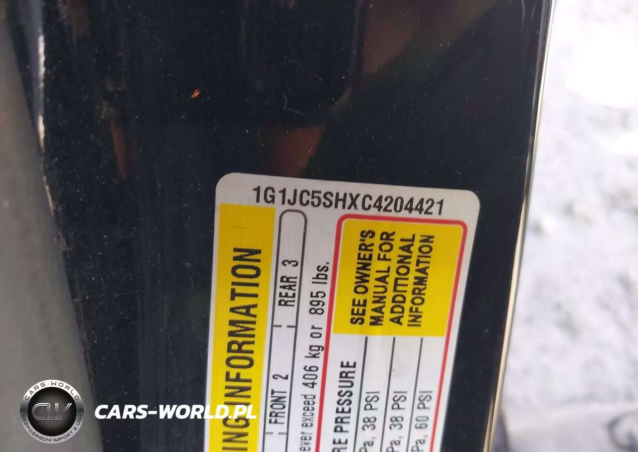 2012 Chevrolet Sonic 2Lt VIN:1G1JC5SHXC4204421 - 9