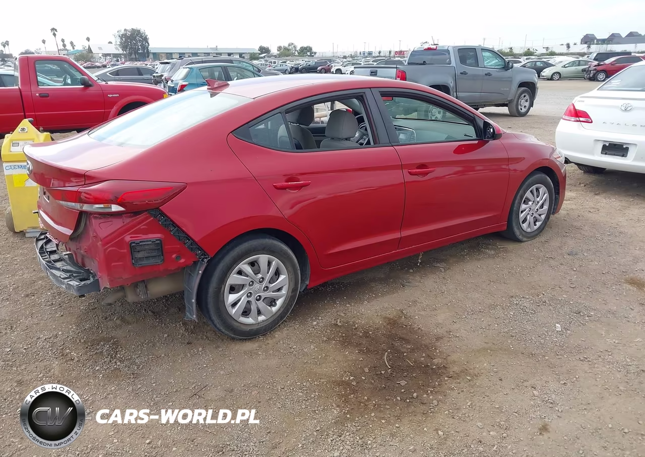 2017 Hyundai Elantra Se VIN:KMHD74LF6HU314773 - 4