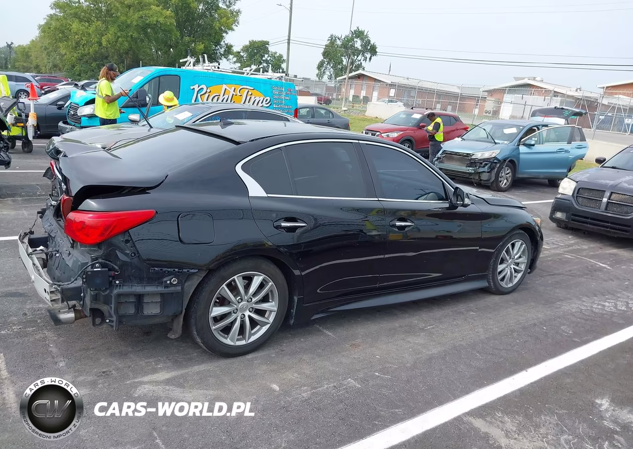 2014 Infiniti Q50 Hybrid Premium-Sport VIN:JN1AV7AP6EM691953 - 13