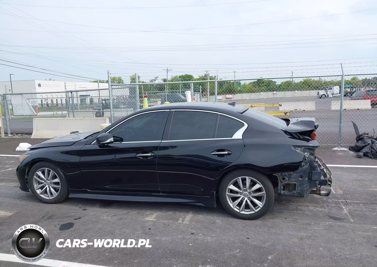 2014 Infiniti Q50 Hybrid Premium-Sport VIN:JN1AV7AP6EM691953 - 14
