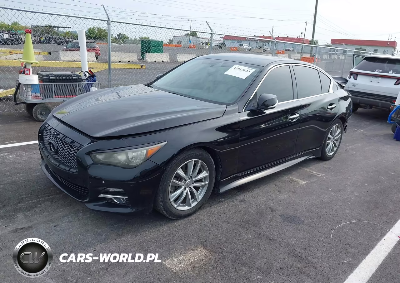 2014 Infiniti Q50 Hybrid Premium-Sport VIN:JN1AV7AP6EM691953 - 2