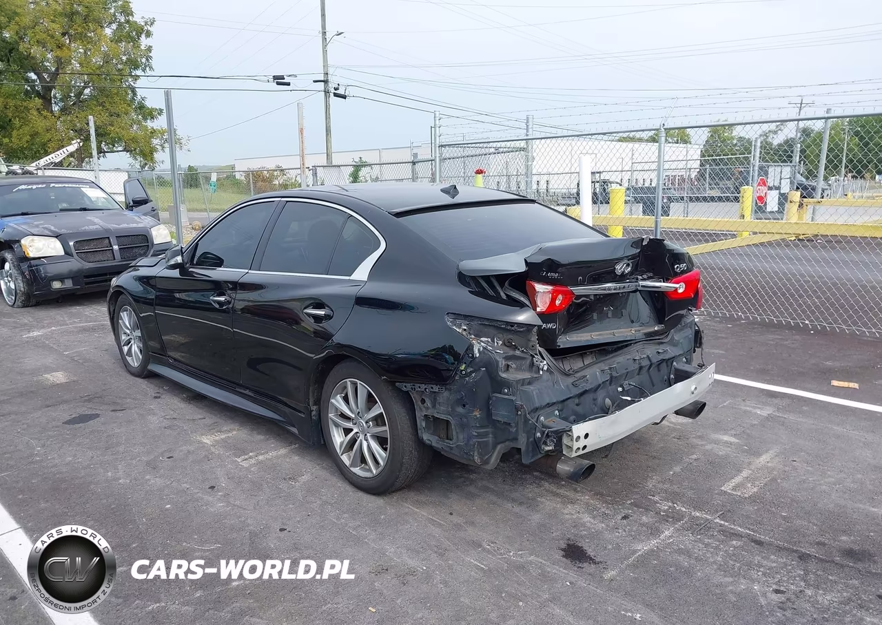 2014 Infiniti Q50 Hybrid Premium-Sport VIN:JN1AV7AP6EM691953 - 3