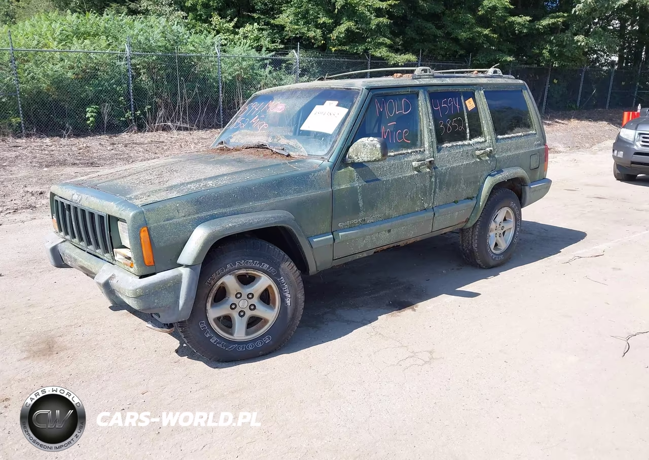 2000 Jeep Cherokee Sport VIN:1J4FF48S8YL139075 - 2