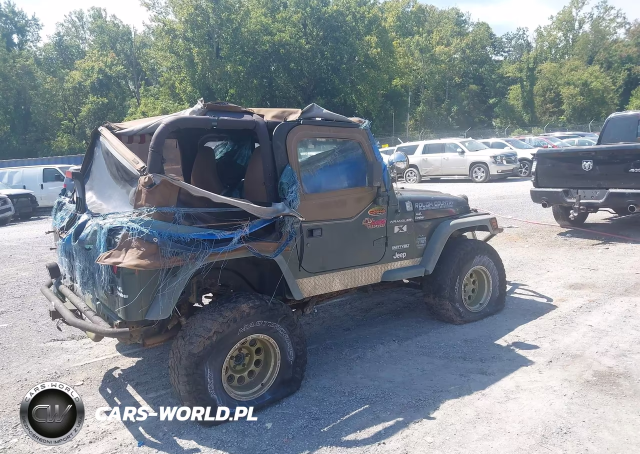 2002 Jeep Wrangler X VIN:1J4FA39S92P756363 - 4
