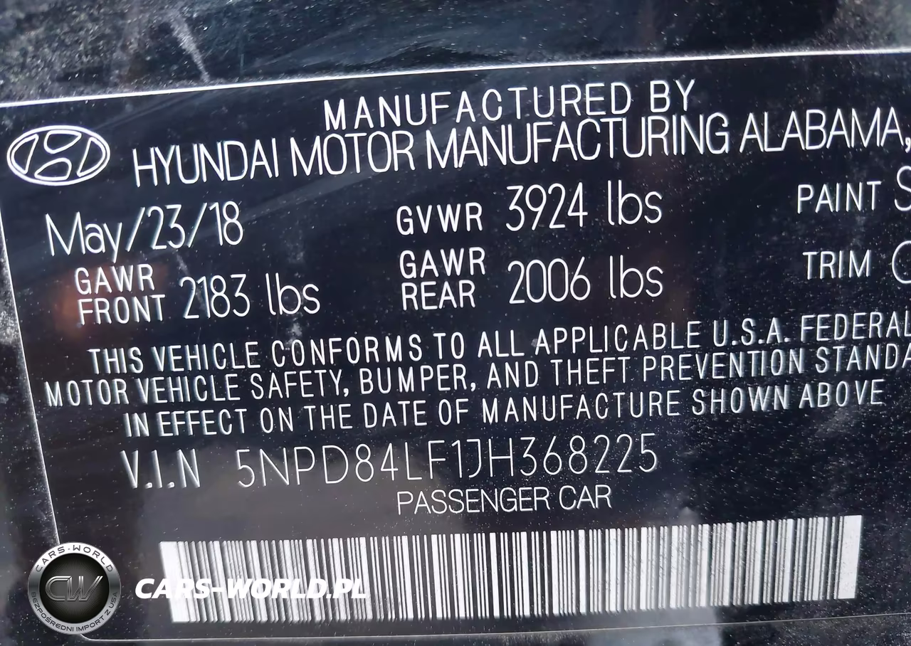 2018 Hyundai Elantra Value Edition VIN:5NPD84LF1JH368225 - 9